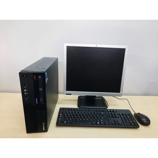 Lenovo Intel Core 2 Duo @ 2.60GHz , 2GB RAM , 80GB HDD , Windows 7 , 17″ LCD Monitor,Win 7 [NETT]